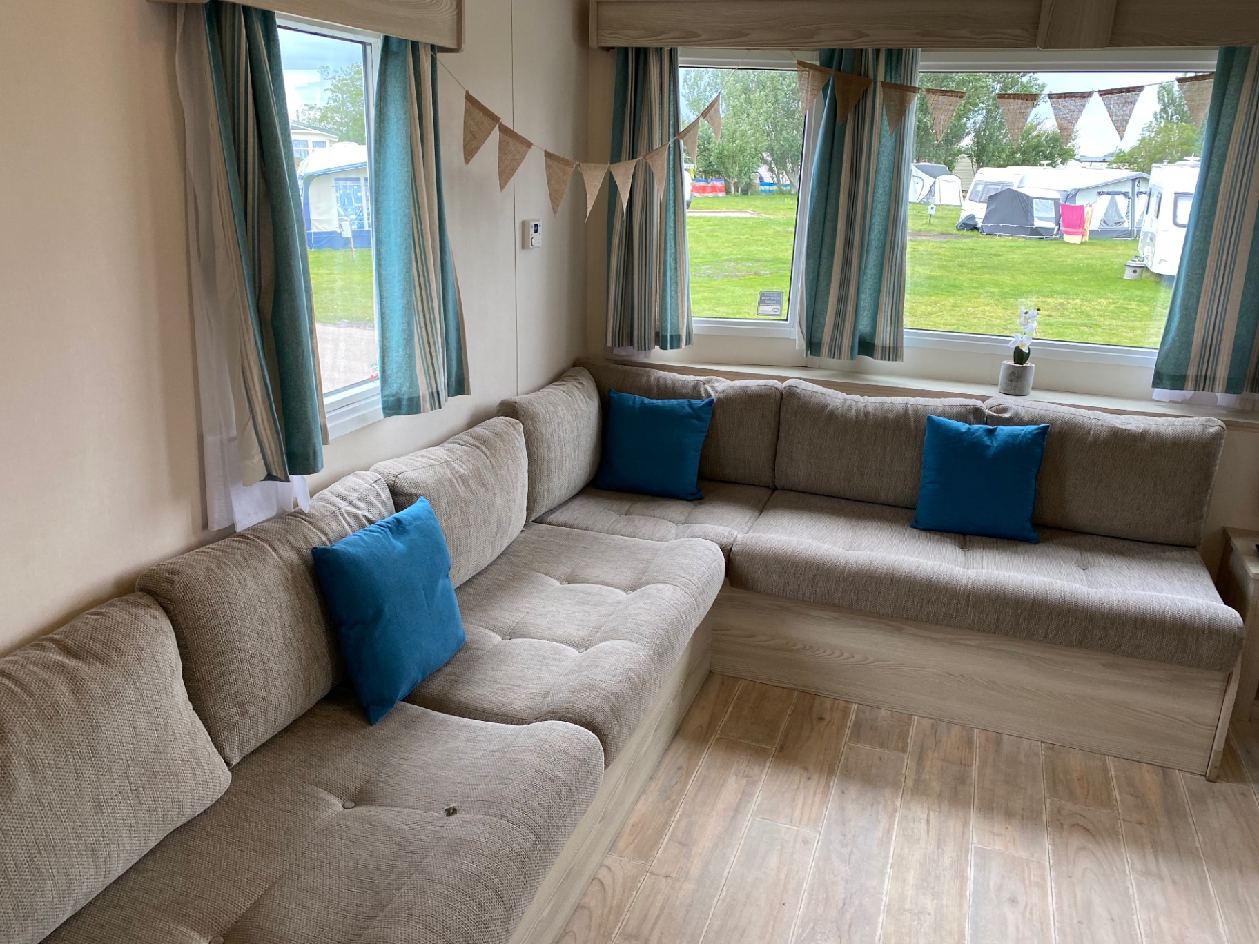 Living room corner sofa